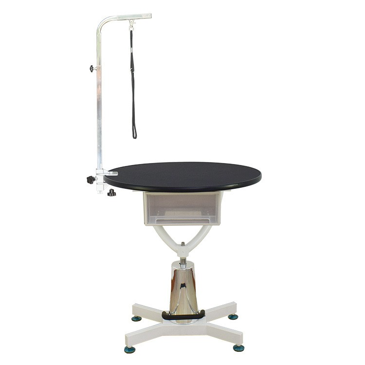 Hydraulic Round Table Pet Grooming Tabel