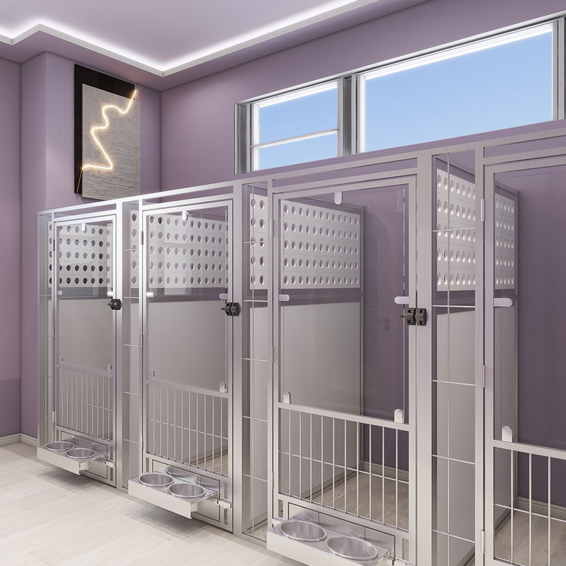 Multi-purpose Animal Boarding and Quarantine Cage