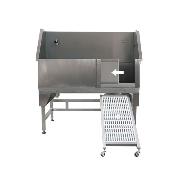 Bathtub Pet Stainless Steel Vertikal